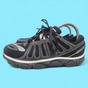 Brooks Pure Flow 2 Mens Sz 8 Black Gray Reflective Airflow Running Shoes